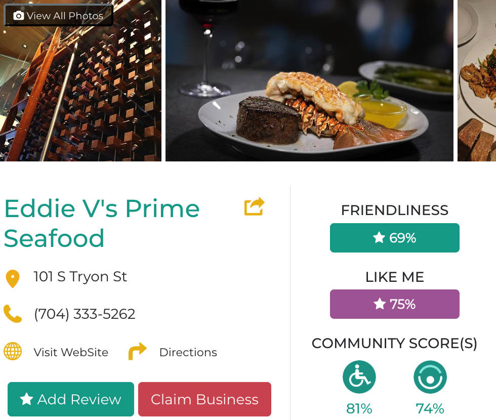 Eddie Vs Prime Seafood