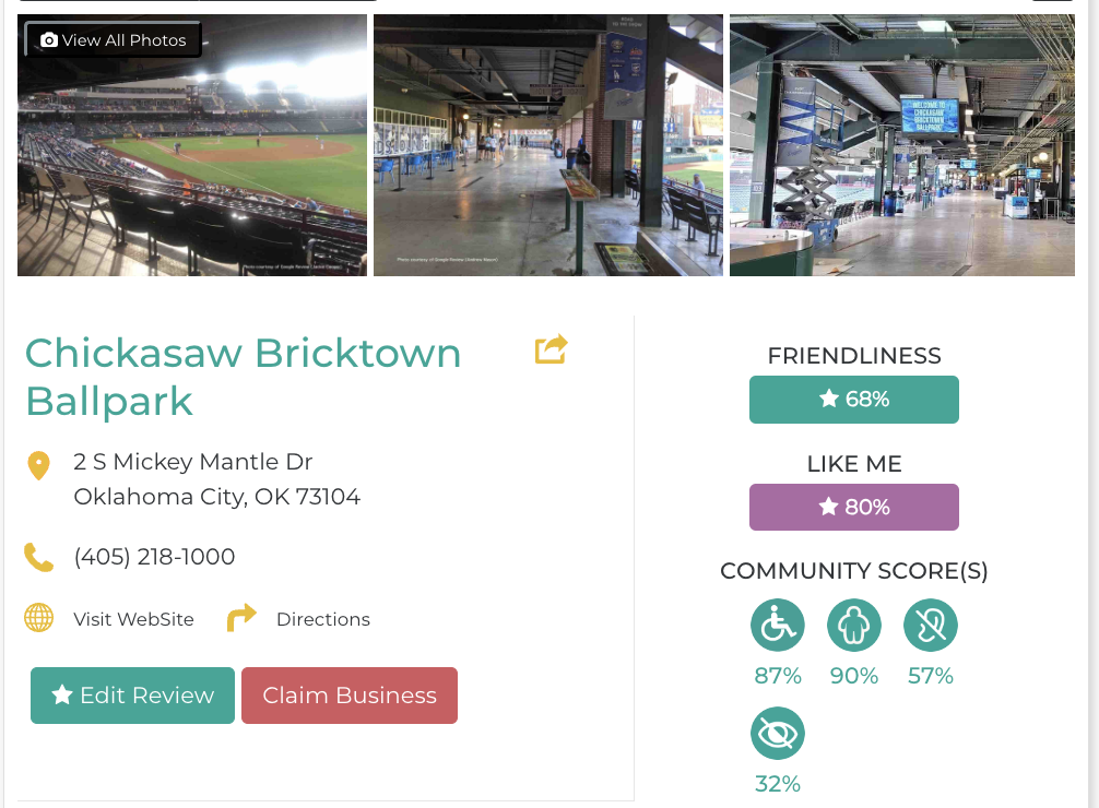 Chickasaw Bricktown Ballpark