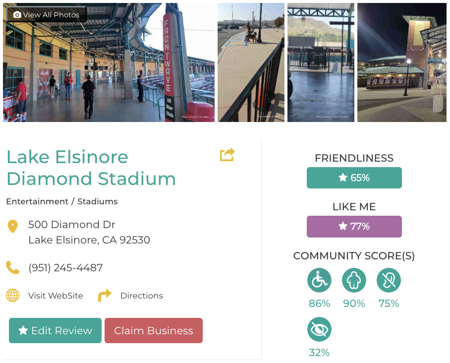 Lake Elsinore Diamond Stadium