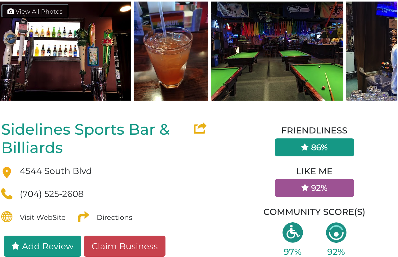 Sidelines Sports Bar and Billiards